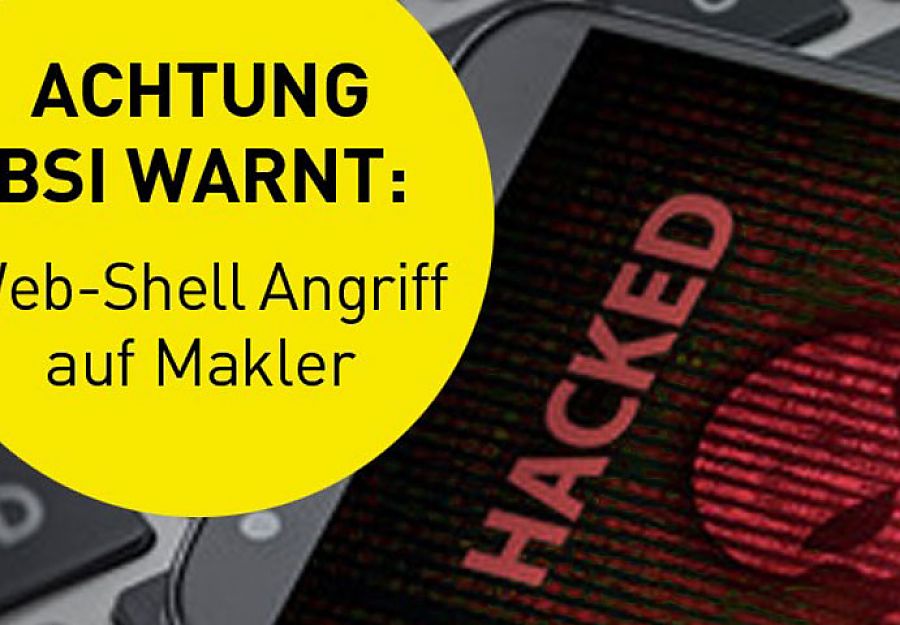 Web-Shell Angriff auf Makler